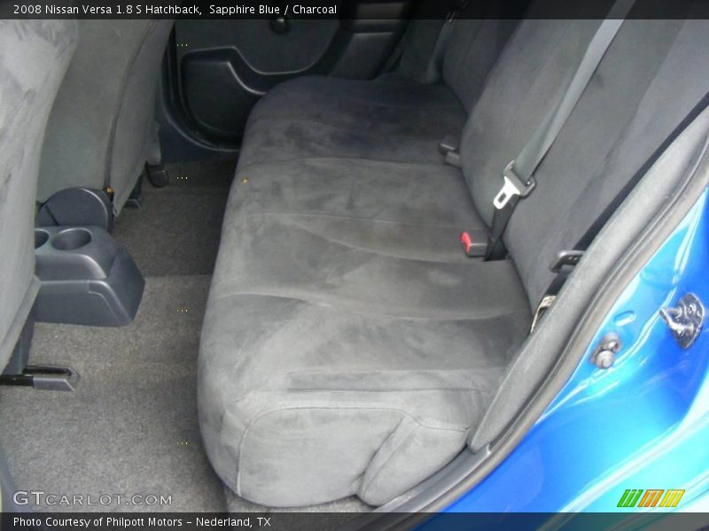 Sapphire Blue / Charcoal 2008 Nissan Versa 1.8 S Hatchback