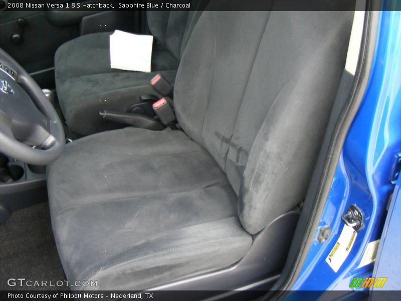 Sapphire Blue / Charcoal 2008 Nissan Versa 1.8 S Hatchback