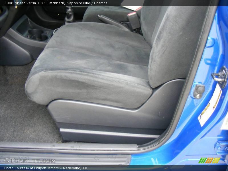Sapphire Blue / Charcoal 2008 Nissan Versa 1.8 S Hatchback