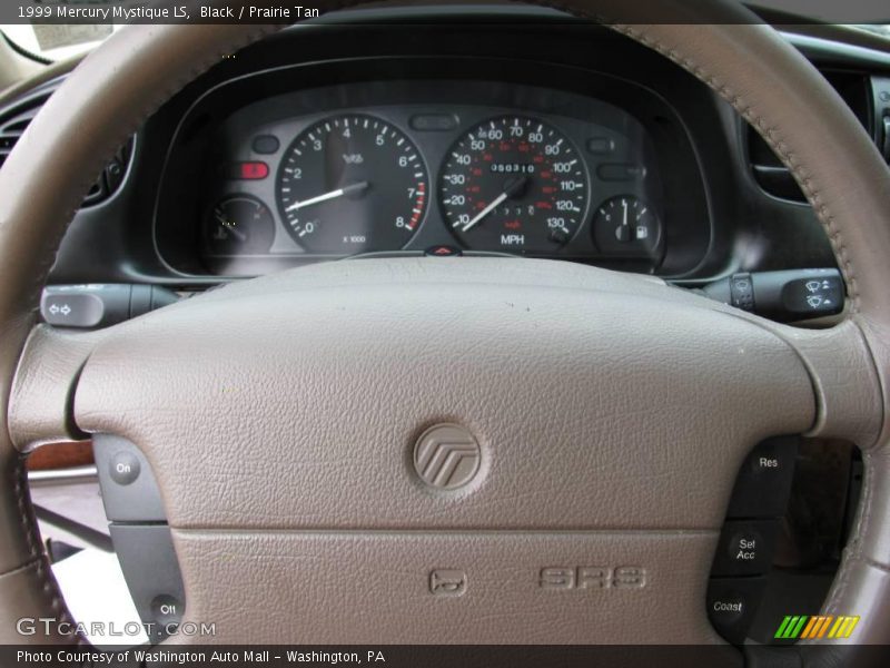 Black / Prairie Tan 1999 Mercury Mystique LS