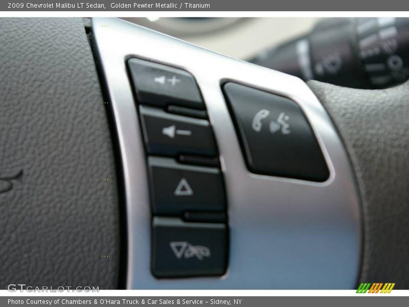Golden Pewter Metallic / Titanium 2009 Chevrolet Malibu LT Sedan