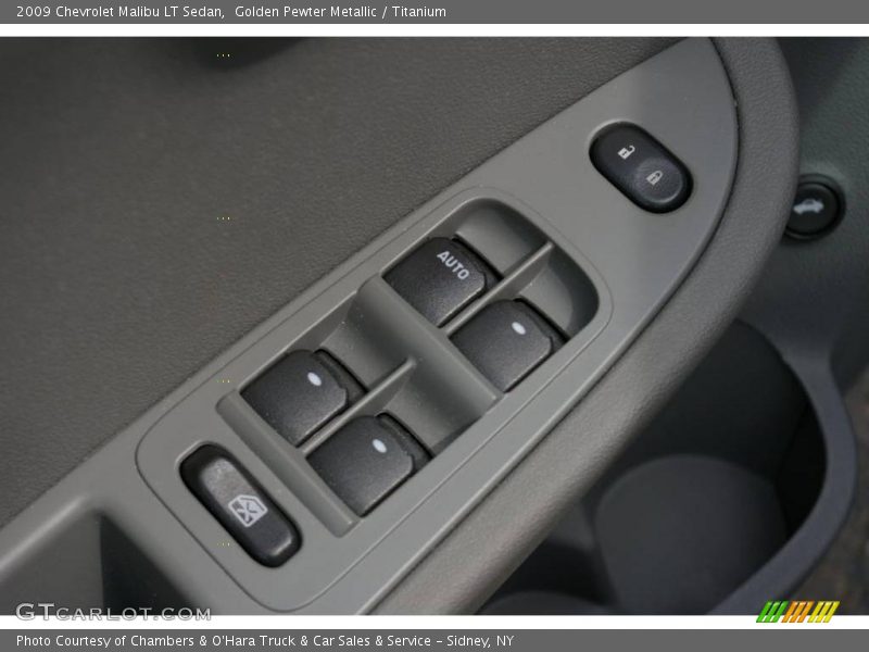 Golden Pewter Metallic / Titanium 2009 Chevrolet Malibu LT Sedan