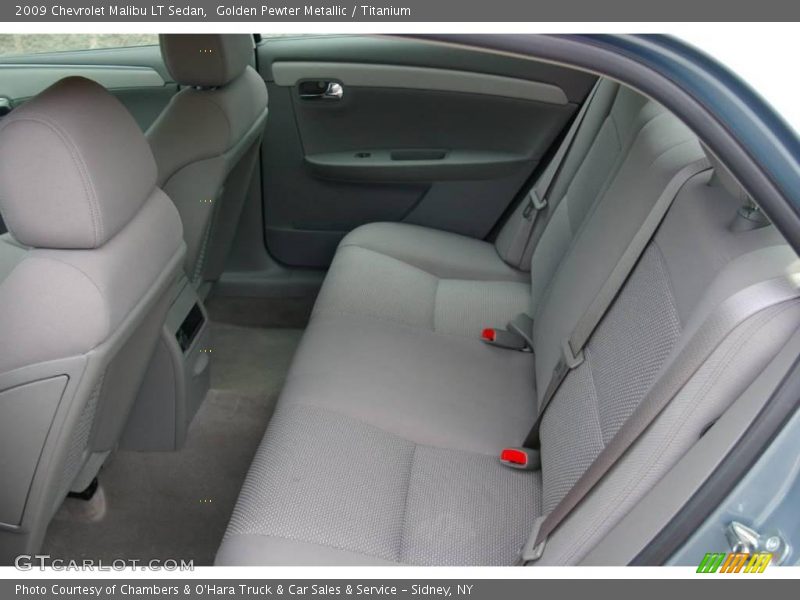 Golden Pewter Metallic / Titanium 2009 Chevrolet Malibu LT Sedan