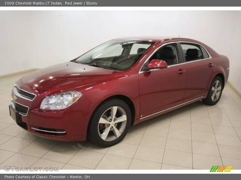 Red Jewel / Ebony 2009 Chevrolet Malibu LT Sedan