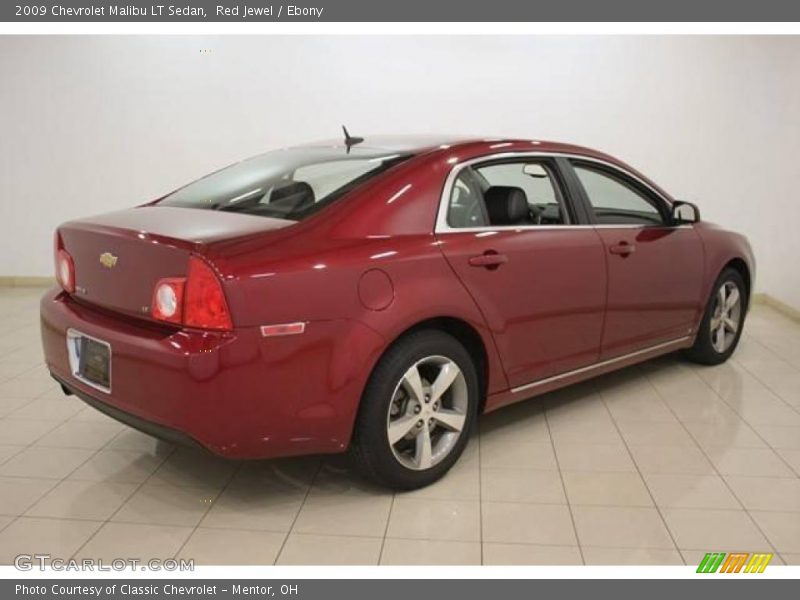 Red Jewel / Ebony 2009 Chevrolet Malibu LT Sedan