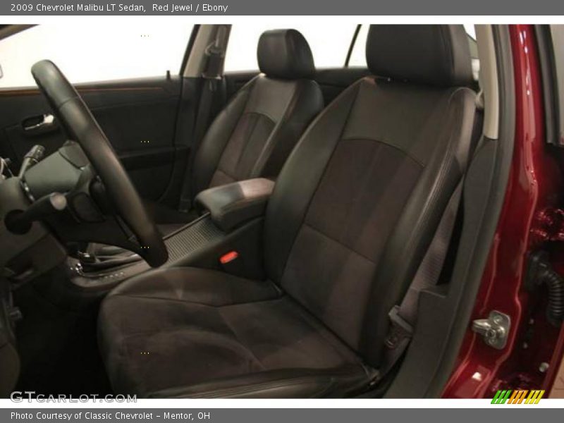 Red Jewel / Ebony 2009 Chevrolet Malibu LT Sedan