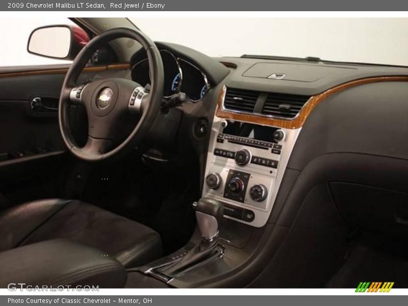 Red Jewel / Ebony 2009 Chevrolet Malibu LT Sedan
