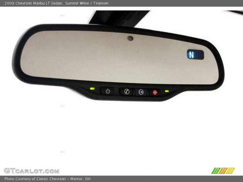 Summit White / Titanium 2009 Chevrolet Malibu LT Sedan