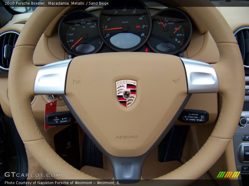 Macadamia  Metallic / Sand Beige 2008 Porsche Boxster