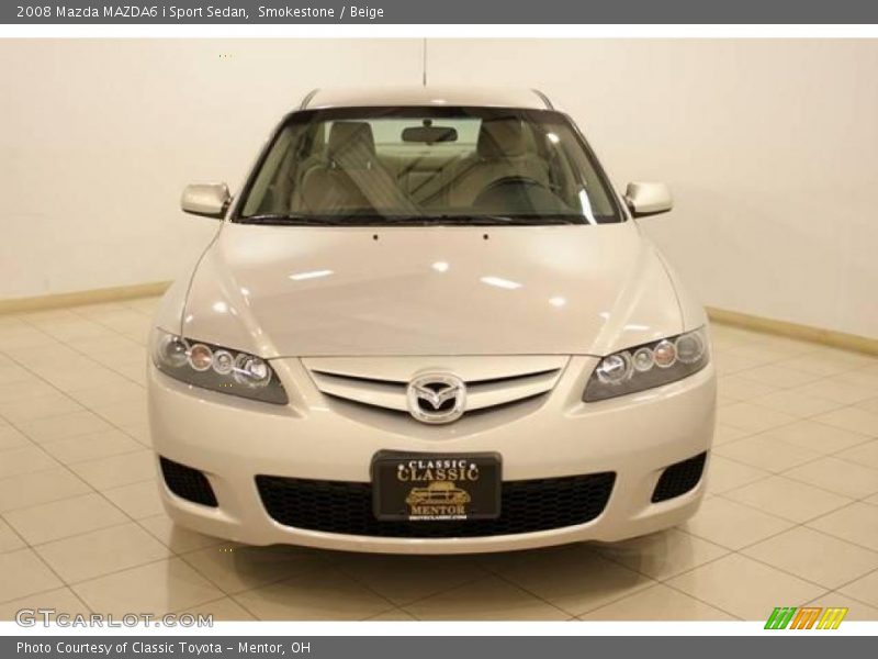 Smokestone / Beige 2008 Mazda MAZDA6 i Sport Sedan