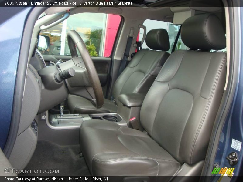 Silverton Blue Pearl / Graphite 2006 Nissan Pathfinder SE Off Road 4x4