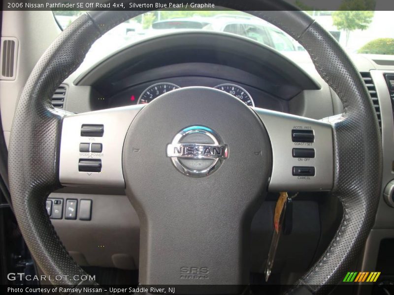 Silverton Blue Pearl / Graphite 2006 Nissan Pathfinder SE Off Road 4x4