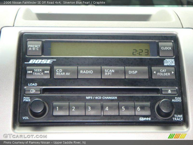 Silverton Blue Pearl / Graphite 2006 Nissan Pathfinder SE Off Road 4x4