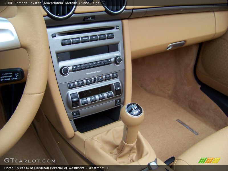Macadamia  Metallic / Sand Beige 2008 Porsche Boxster