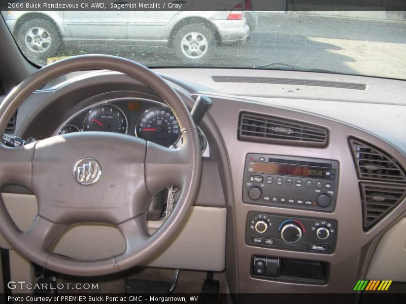 Sagemist Metallic / Gray 2006 Buick Rendezvous CX AWD