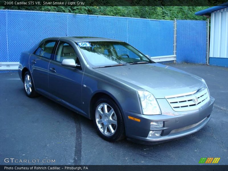 Silver Smoke / Light Gray 2006 Cadillac STS V8