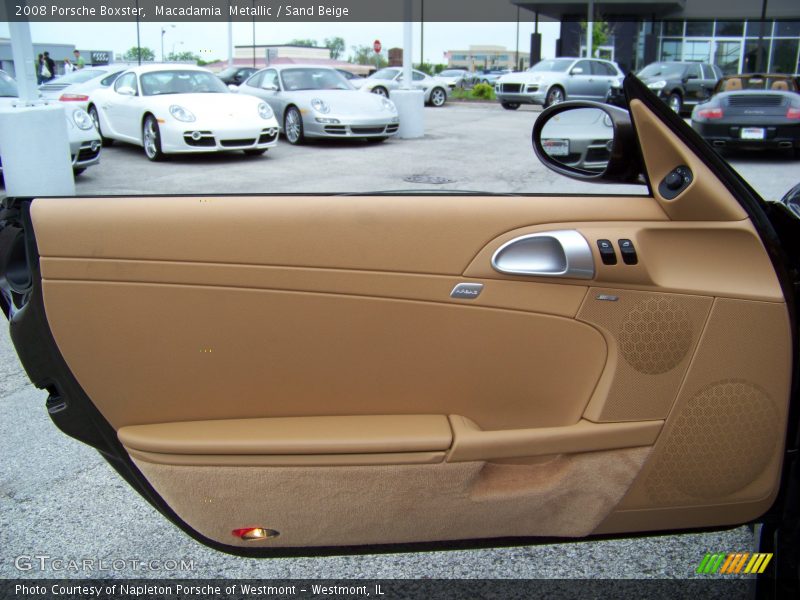 Macadamia  Metallic / Sand Beige 2008 Porsche Boxster