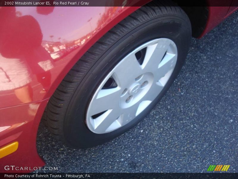 Rio Red Pearl / Gray 2002 Mitsubishi Lancer ES