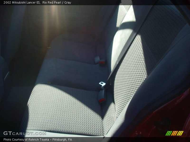 Rio Red Pearl / Gray 2002 Mitsubishi Lancer ES