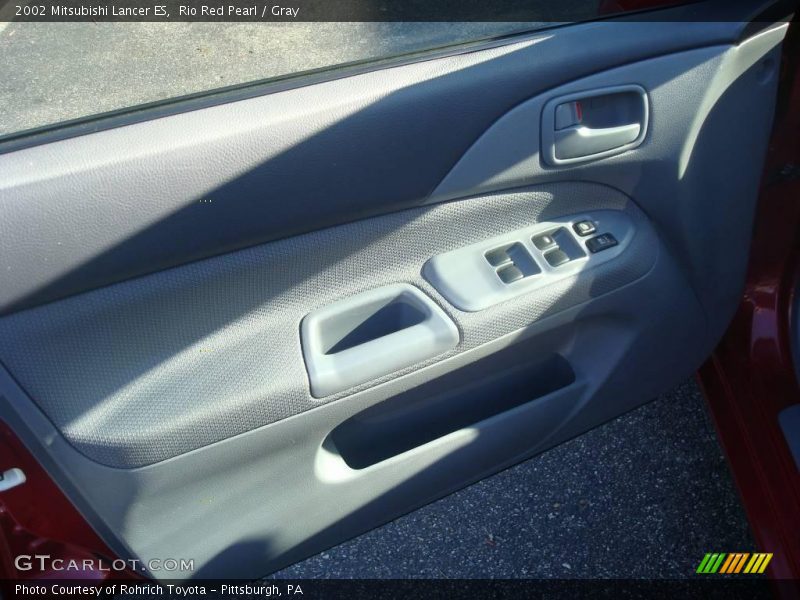 Rio Red Pearl / Gray 2002 Mitsubishi Lancer ES