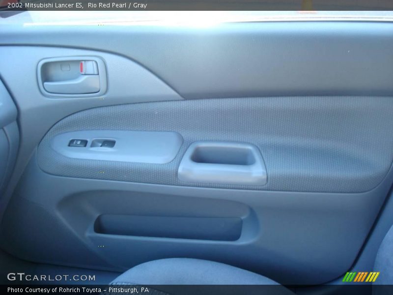 Rio Red Pearl / Gray 2002 Mitsubishi Lancer ES