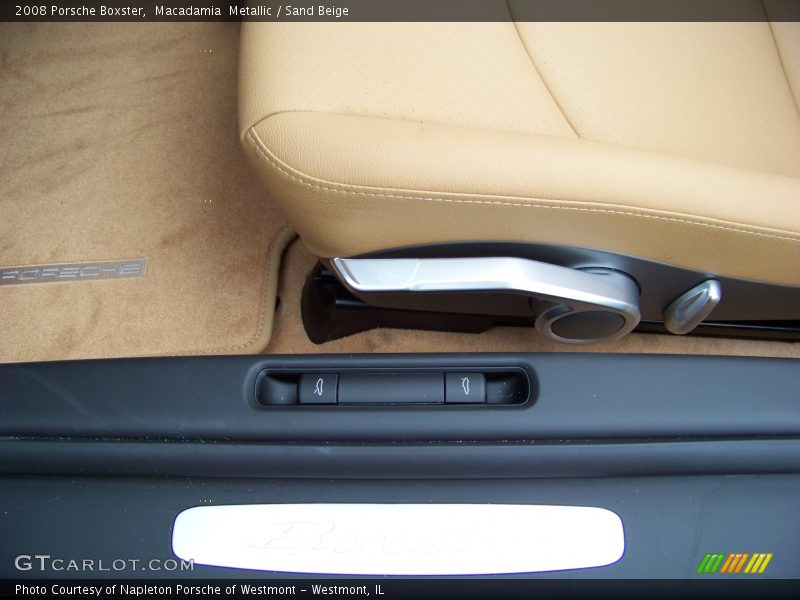 Macadamia  Metallic / Sand Beige 2008 Porsche Boxster