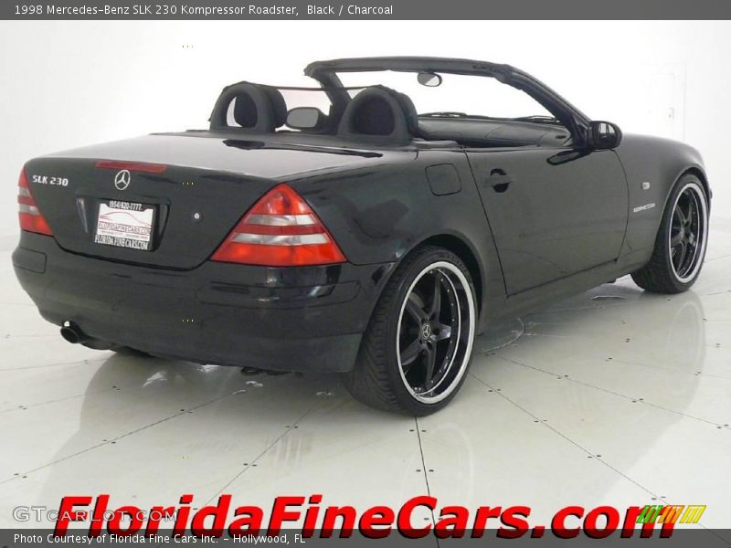 Black / Charcoal 1998 Mercedes-Benz SLK 230 Kompressor Roadster