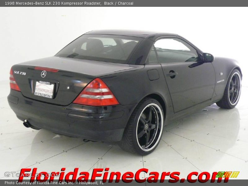 Black / Charcoal 1998 Mercedes-Benz SLK 230 Kompressor Roadster