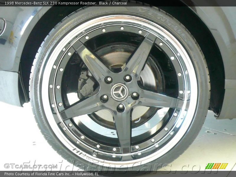 Black / Charcoal 1998 Mercedes-Benz SLK 230 Kompressor Roadster