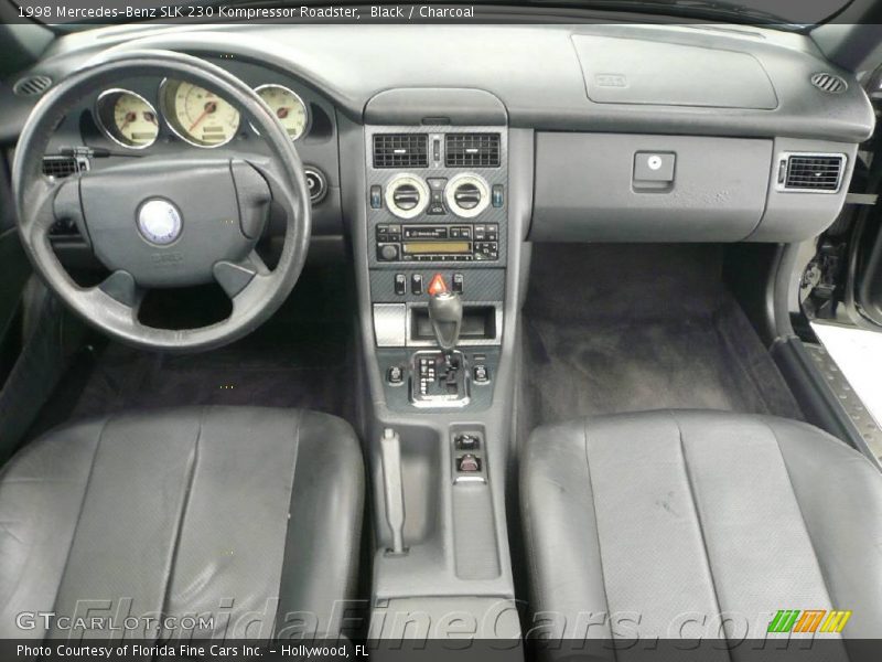 Black / Charcoal 1998 Mercedes-Benz SLK 230 Kompressor Roadster