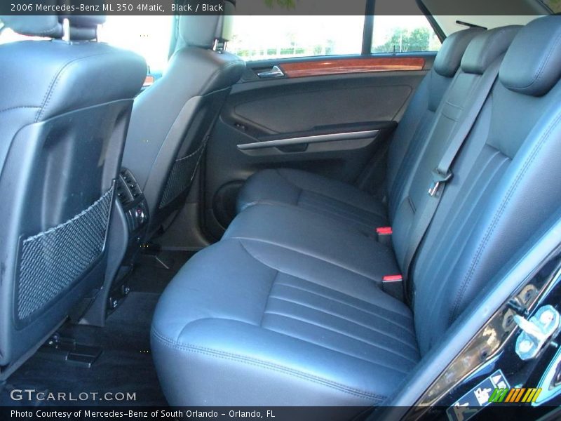 Black / Black 2006 Mercedes-Benz ML 350 4Matic