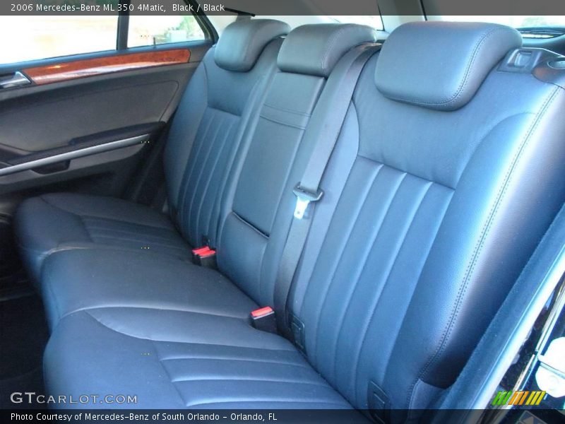 Black / Black 2006 Mercedes-Benz ML 350 4Matic