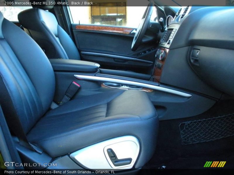 Black / Black 2006 Mercedes-Benz ML 350 4Matic