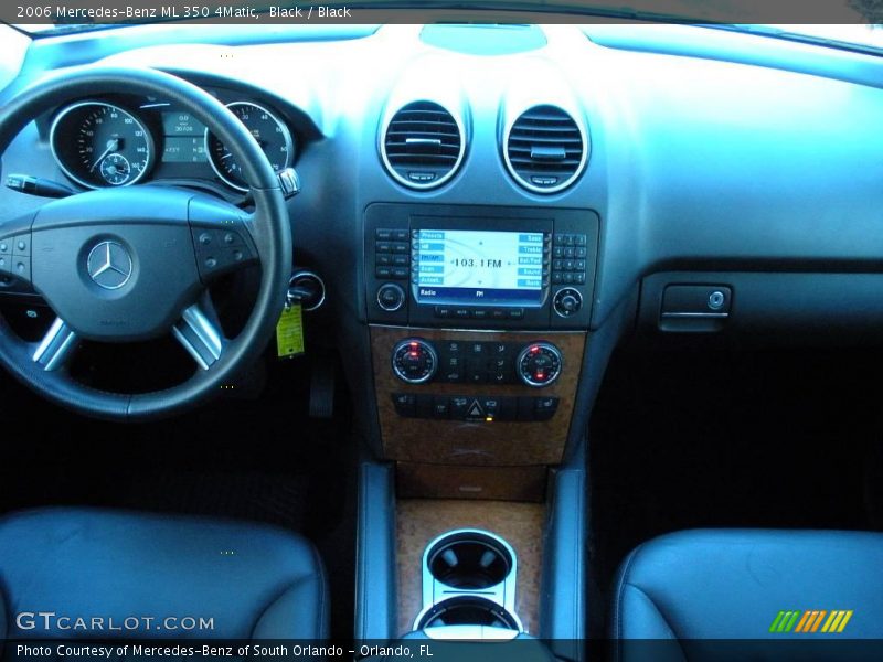 Black / Black 2006 Mercedes-Benz ML 350 4Matic