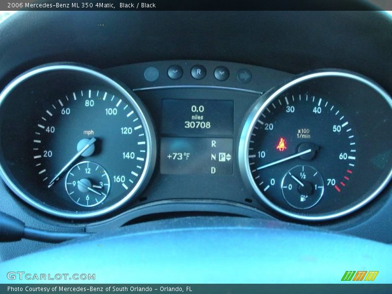 Black / Black 2006 Mercedes-Benz ML 350 4Matic