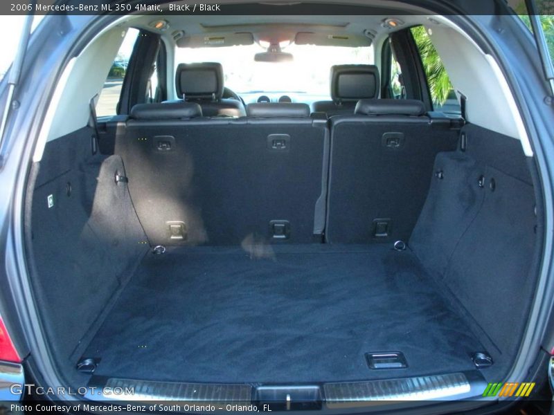 Black / Black 2006 Mercedes-Benz ML 350 4Matic