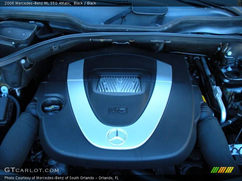Black / Black 2006 Mercedes-Benz ML 350 4Matic