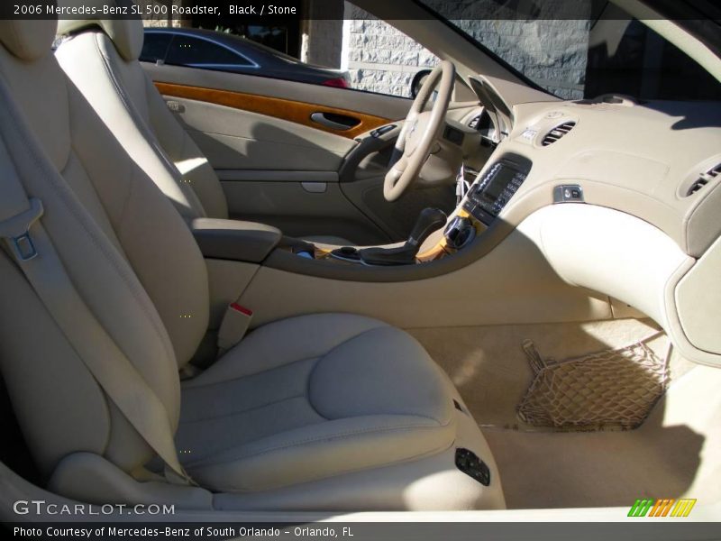 Black / Stone 2006 Mercedes-Benz SL 500 Roadster