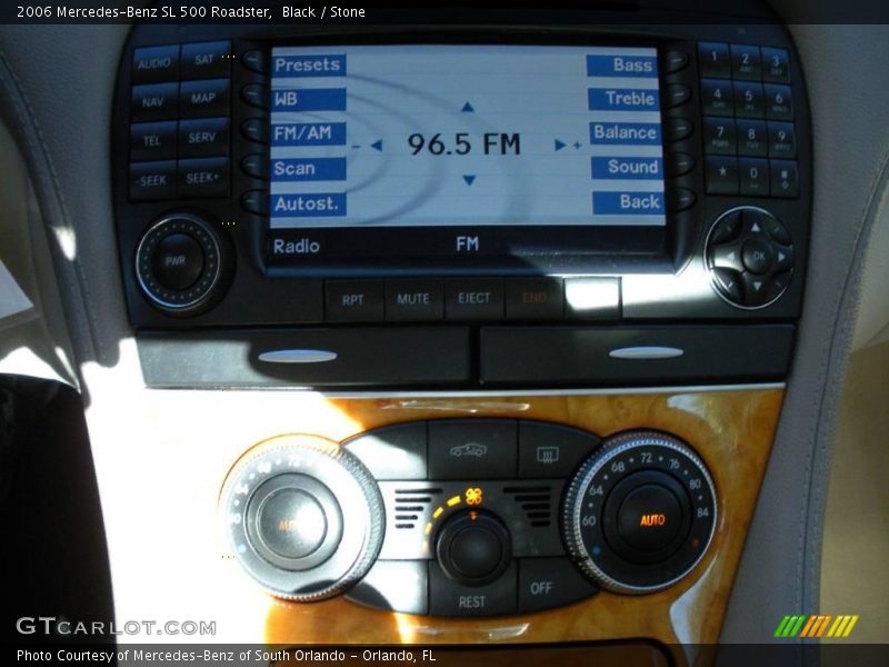 Black / Stone 2006 Mercedes-Benz SL 500 Roadster