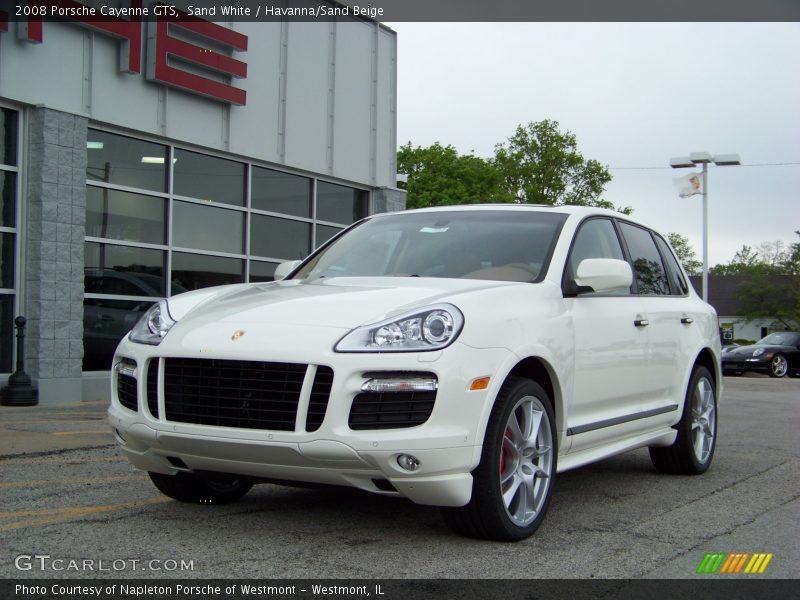 Sand White / Havanna/Sand Beige 2008 Porsche Cayenne GTS
