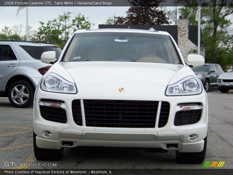 Sand White / Havanna/Sand Beige 2008 Porsche Cayenne GTS