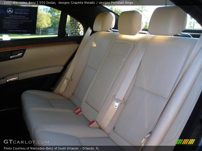 designo Graphite Metallic / designo Porcelain Beige 2007 Mercedes-Benz S 550 Sedan