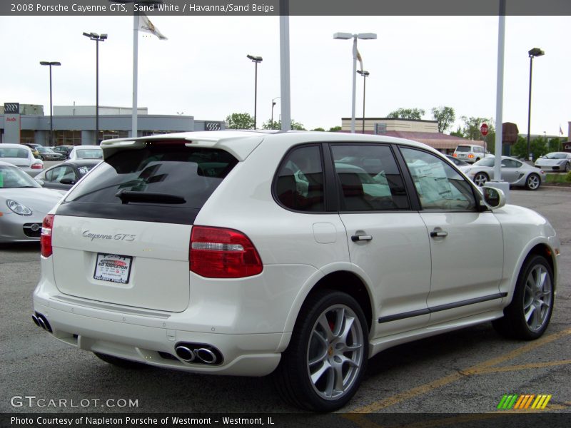 Sand White / Havanna/Sand Beige 2008 Porsche Cayenne GTS