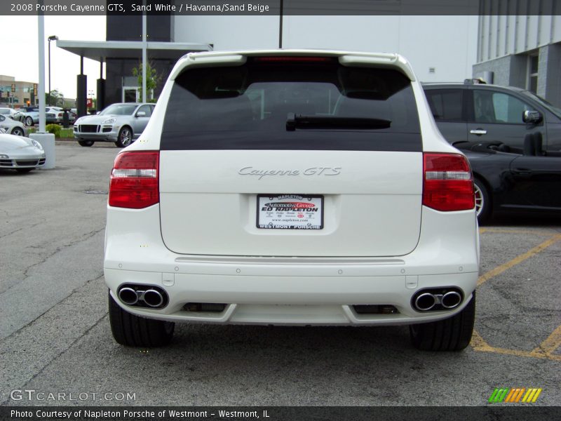 Sand White / Havanna/Sand Beige 2008 Porsche Cayenne GTS