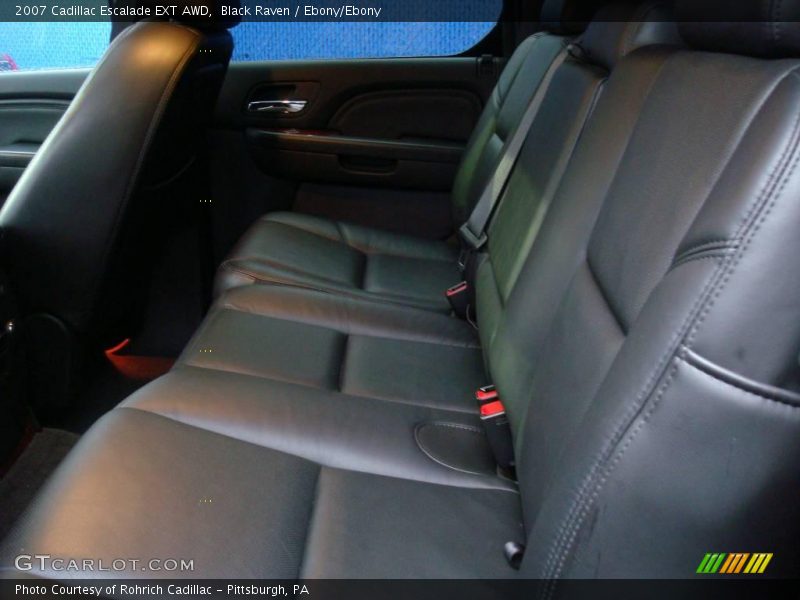 Black Raven / Ebony/Ebony 2007 Cadillac Escalade EXT AWD