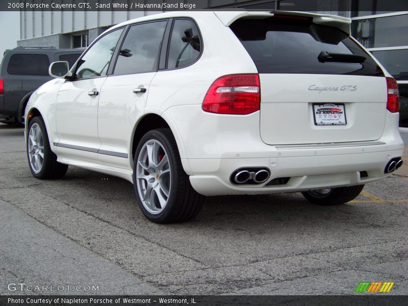 Sand White / Havanna/Sand Beige 2008 Porsche Cayenne GTS