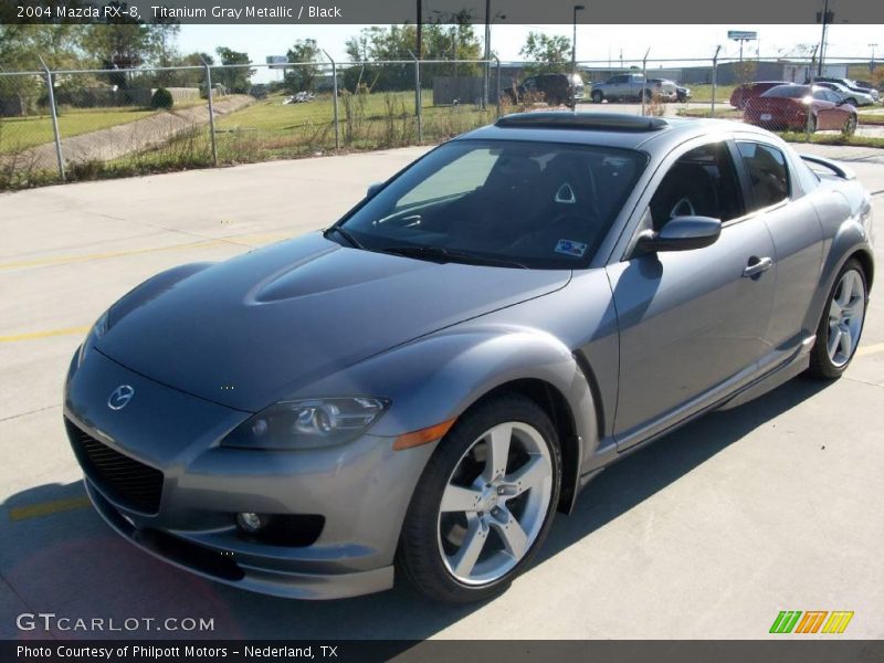 Titanium Gray Metallic / Black 2004 Mazda RX-8