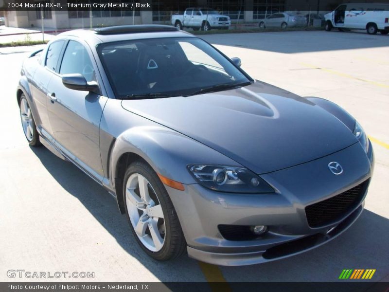 Titanium Gray Metallic / Black 2004 Mazda RX-8