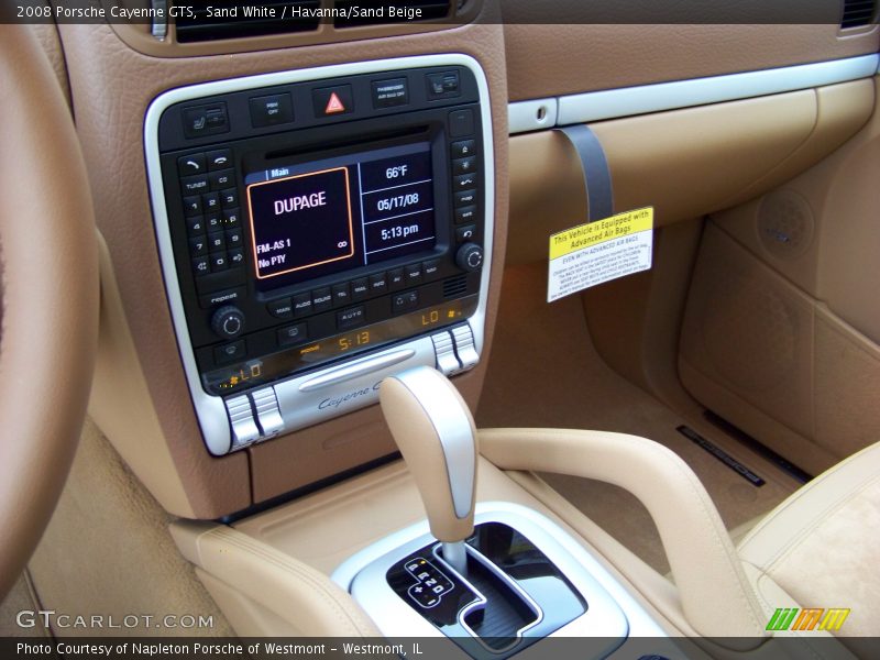 Sand White / Havanna/Sand Beige 2008 Porsche Cayenne GTS