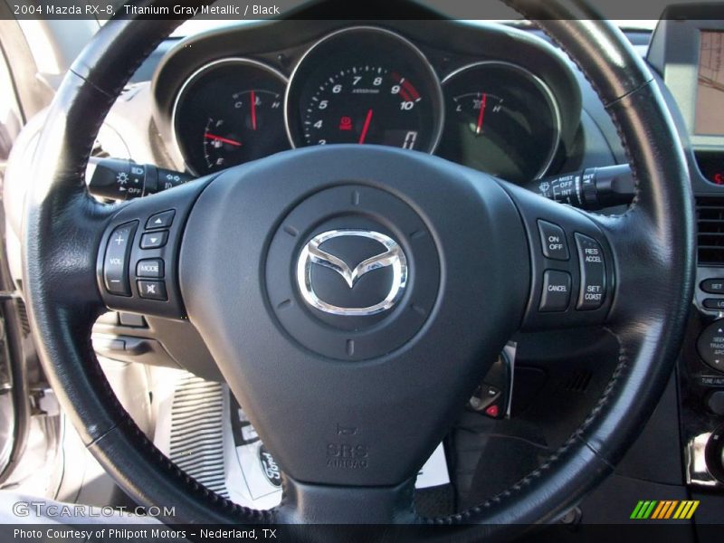 Titanium Gray Metallic / Black 2004 Mazda RX-8